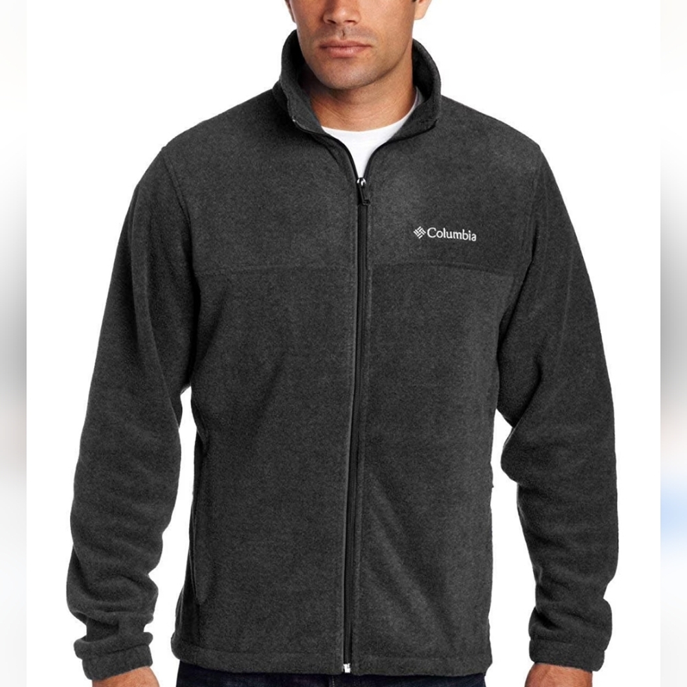 Columbia Men's Gray Fleece Jacket